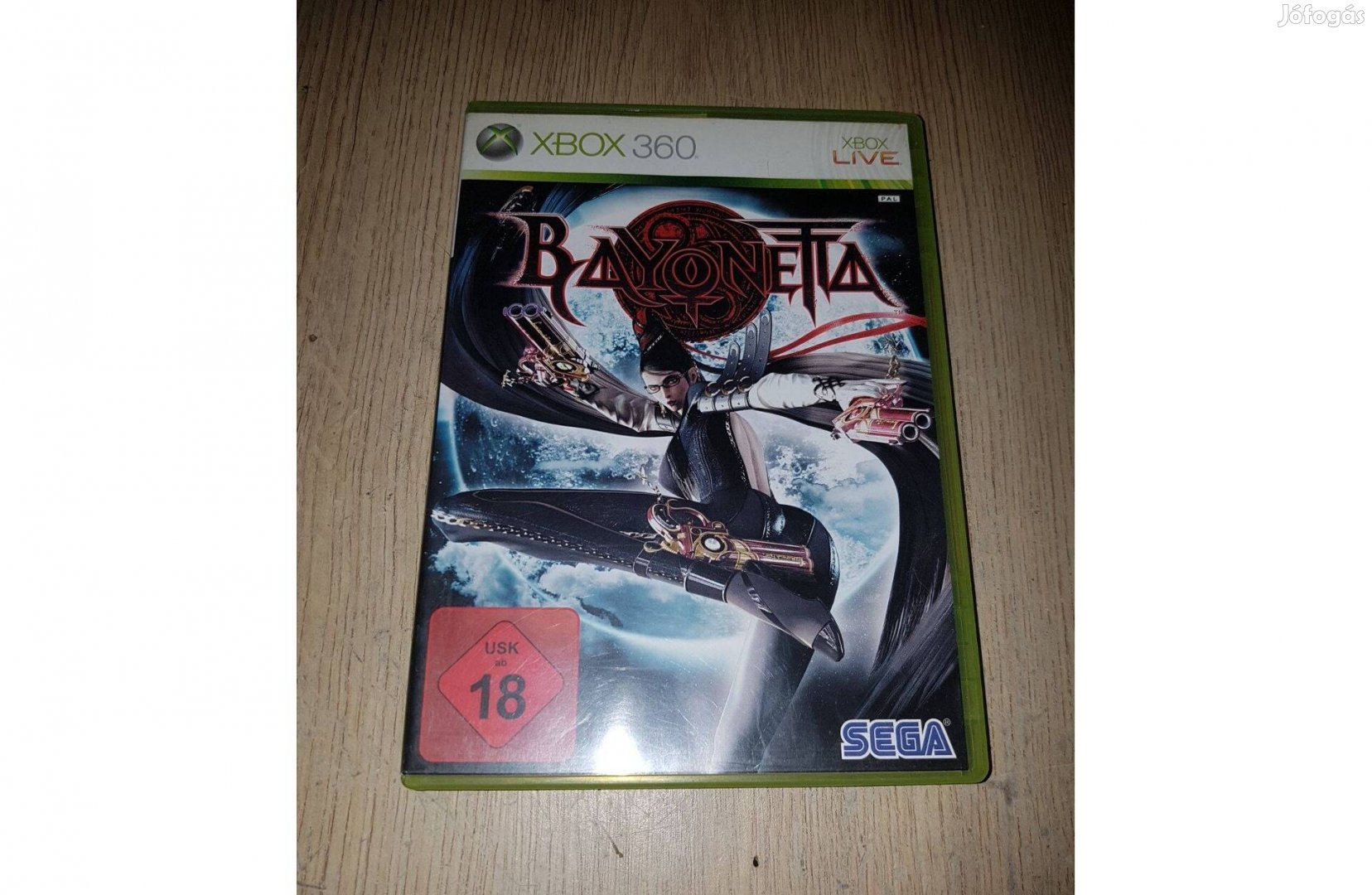 Xbox 360 bayonetta játék eladó