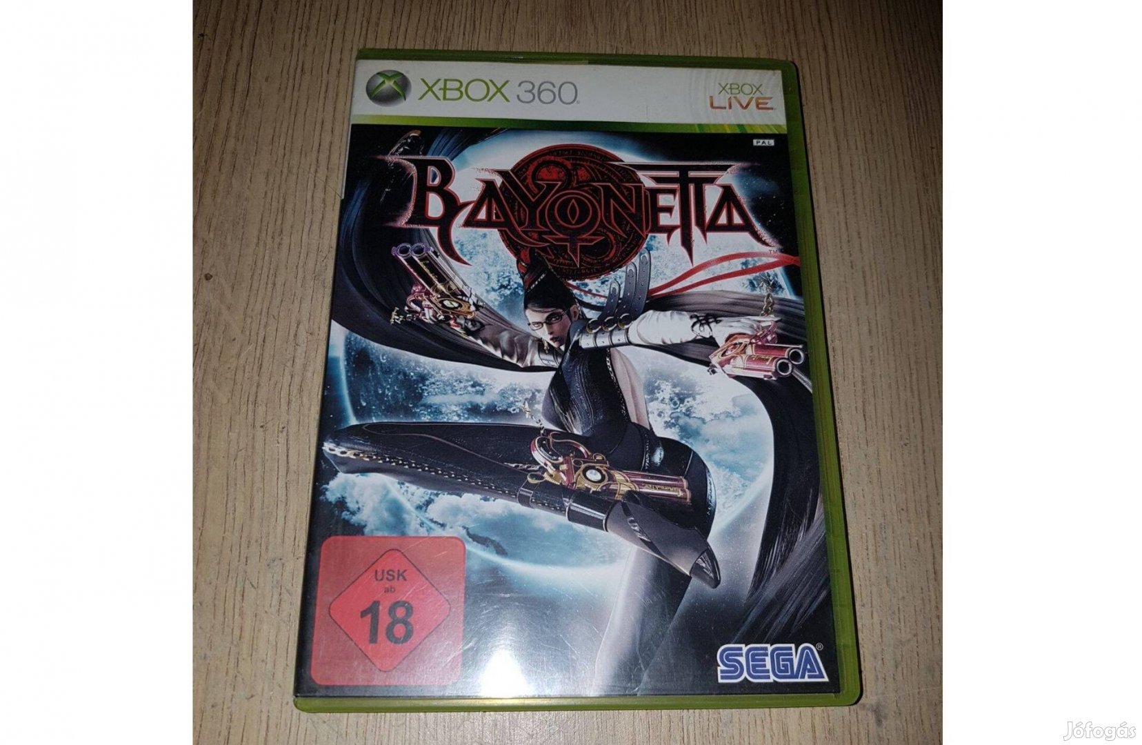 Xbox 360 bayonetta játék eladó