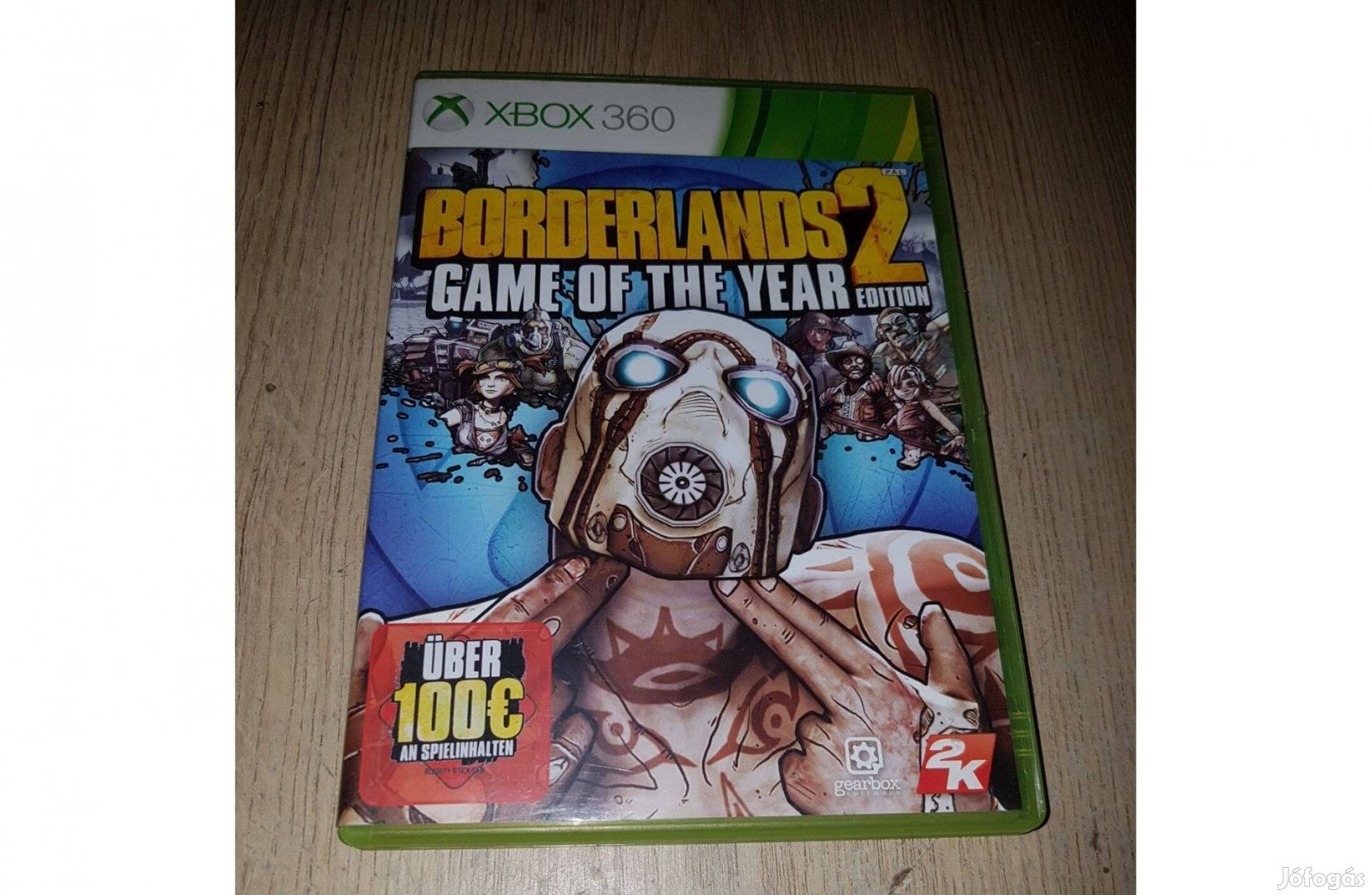 Xbox 360 borderlands 2 game of the year játék eladó