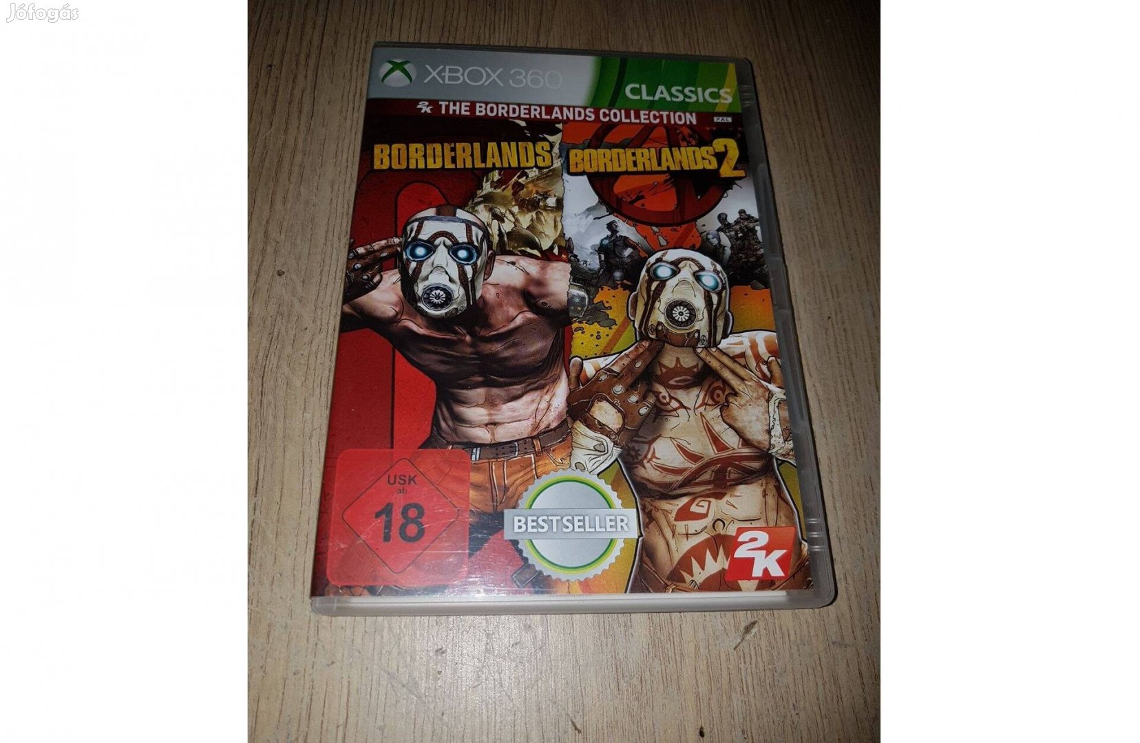 Xbox 360 borderlands borderlands 2 eladó