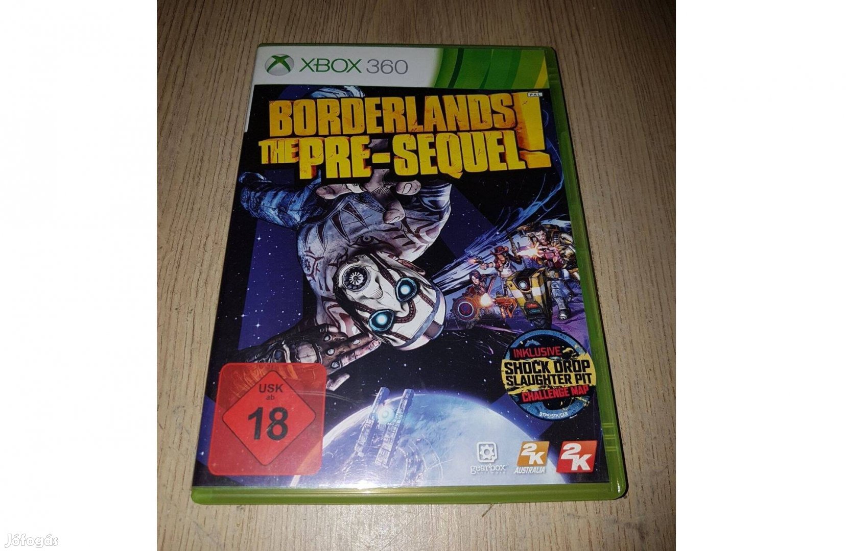 Xbox 360 borderlands the pre sequel játék eladó