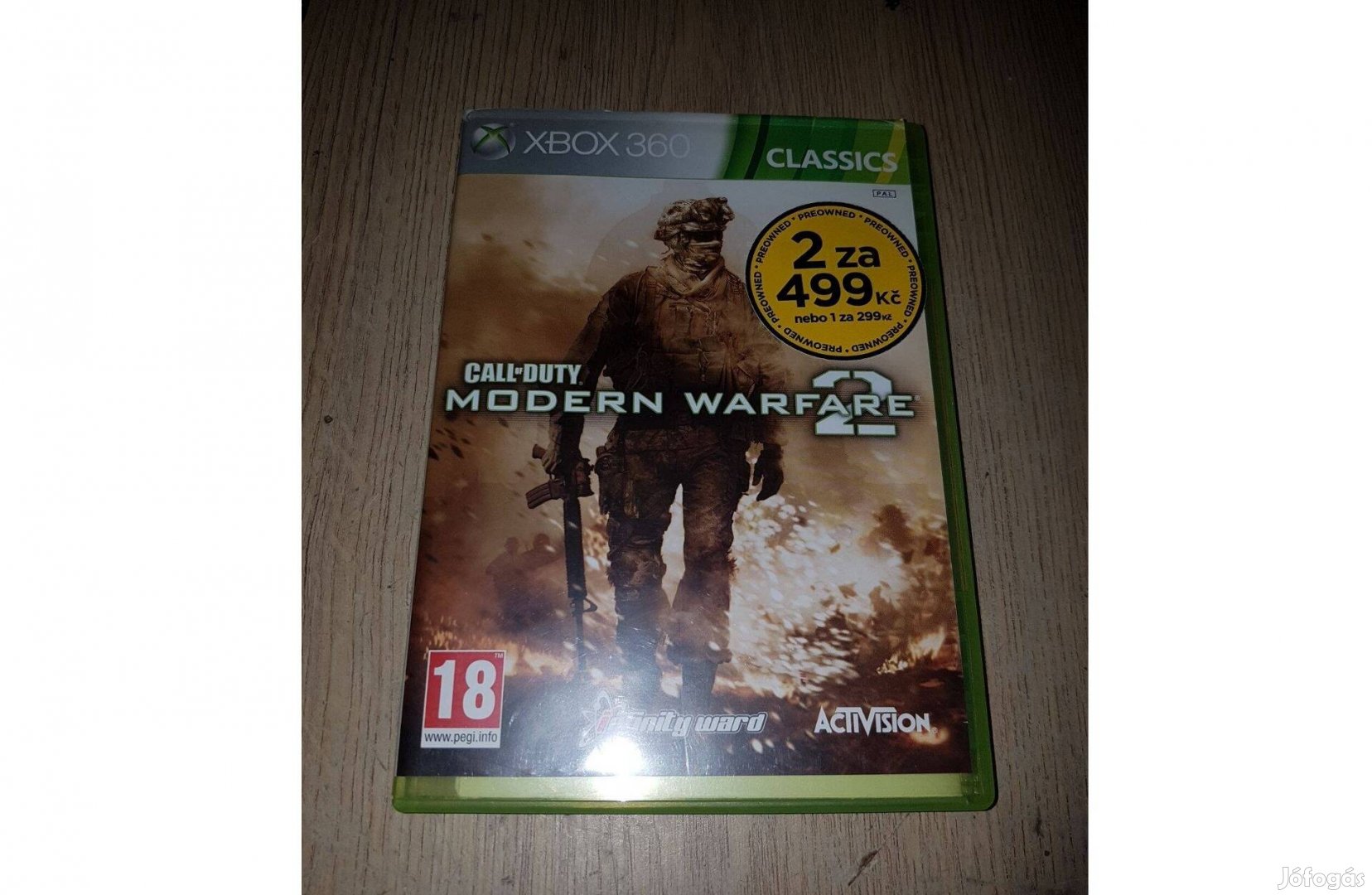 Xbox 360 call of duty modern warfare 2 eladó