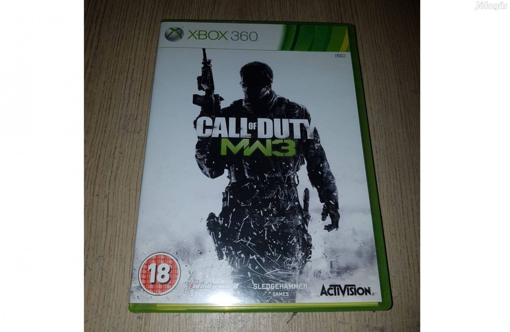 Xbox 360 call of duty mw3 játék eladó