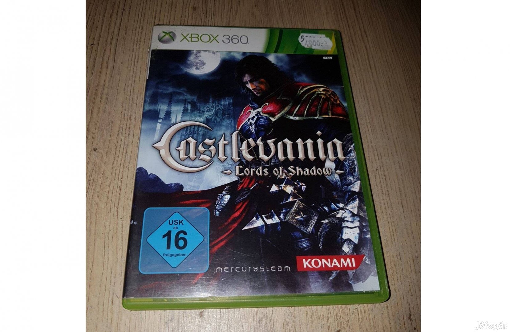 Xbox 360 castlevania lords of shadow eladó