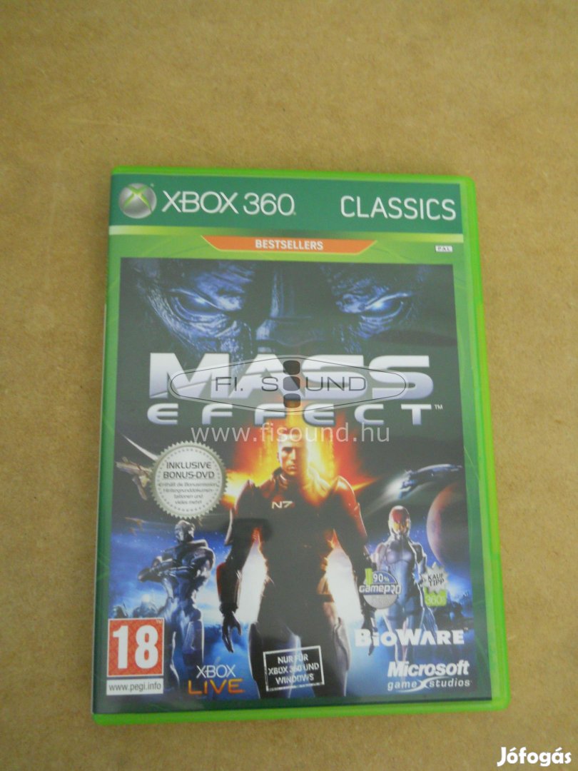 Xbox 360 classics gyári játék Mass Effect