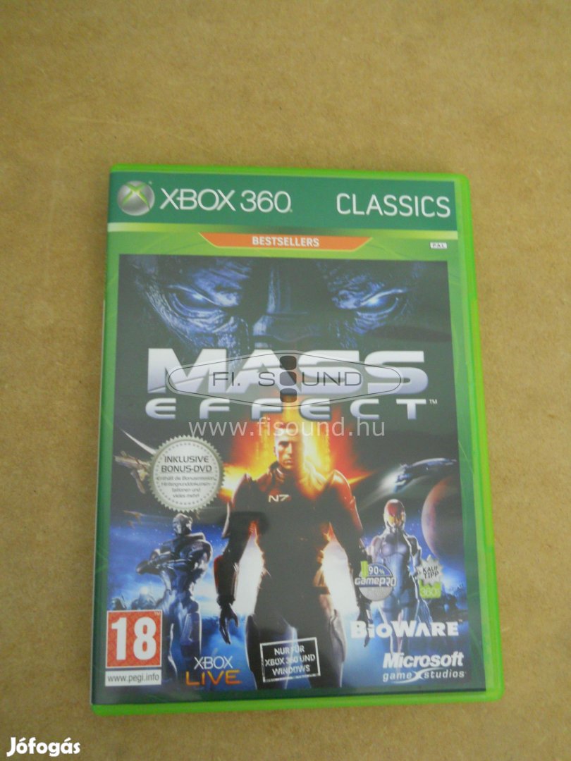 Xbox 360 classics gyári játék Mass Effect