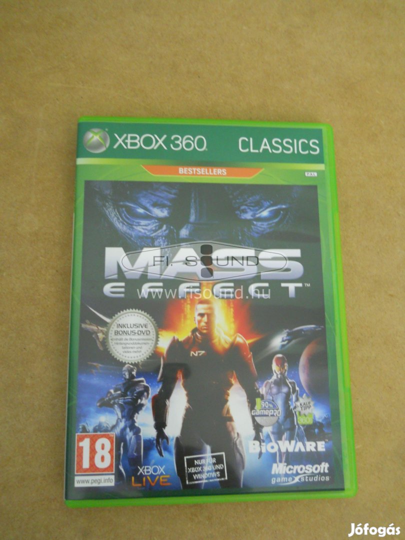 Xbox 360 classics gyári játék Mass Effect
