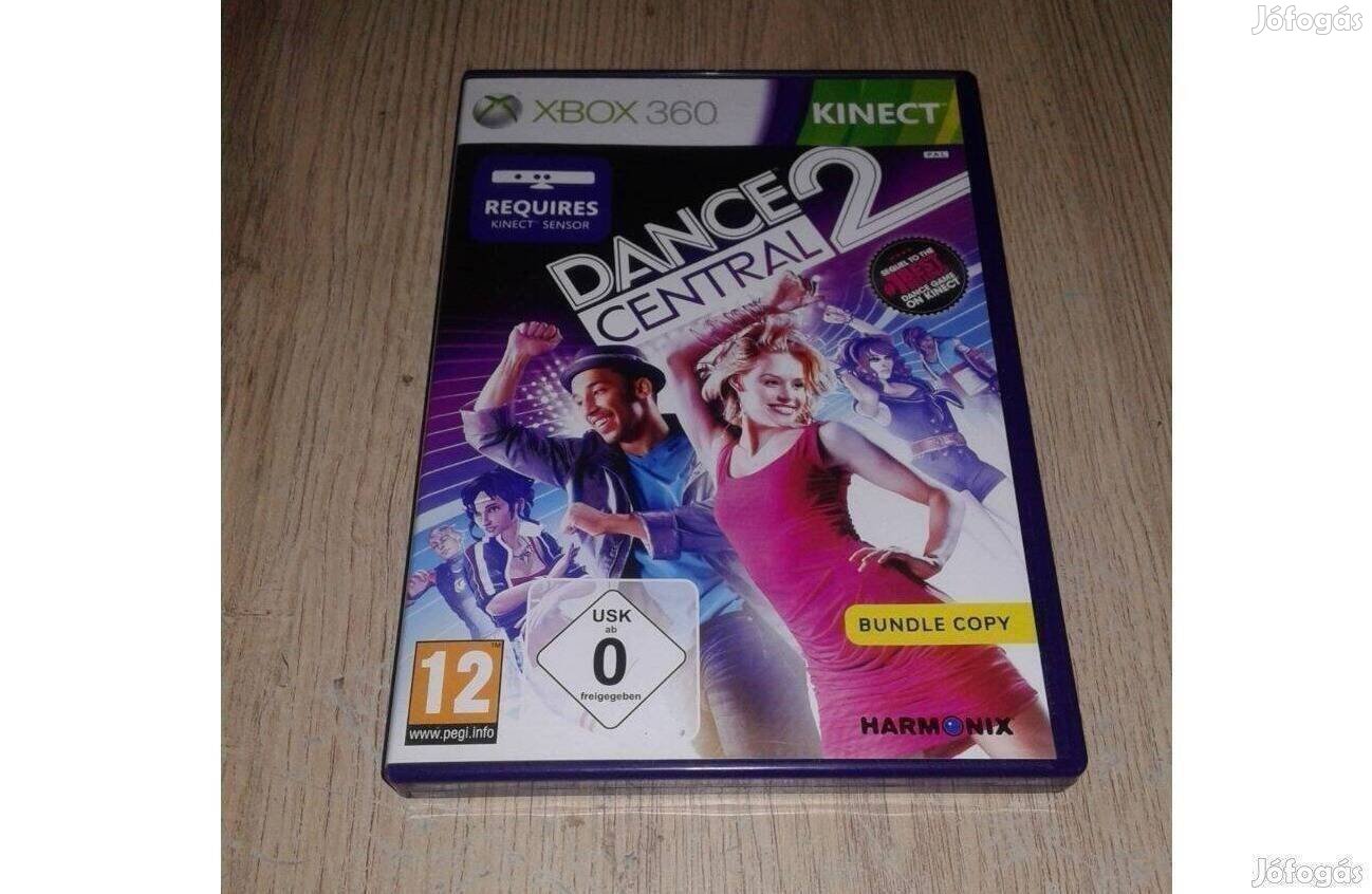 Xbox 360 dance central 2 eladó