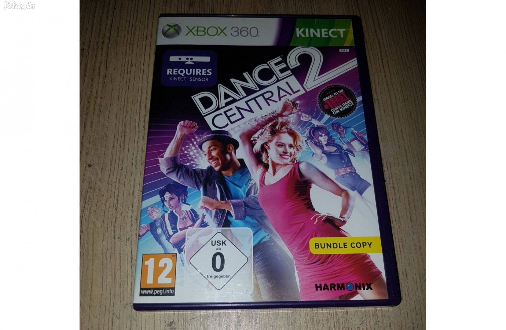 Xbox 360 dance central 2 játék eladó