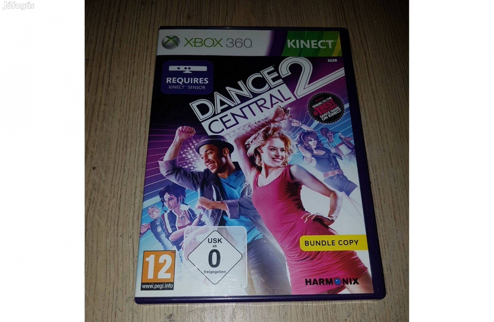 Xbox 360 dance central 2 játék eladó