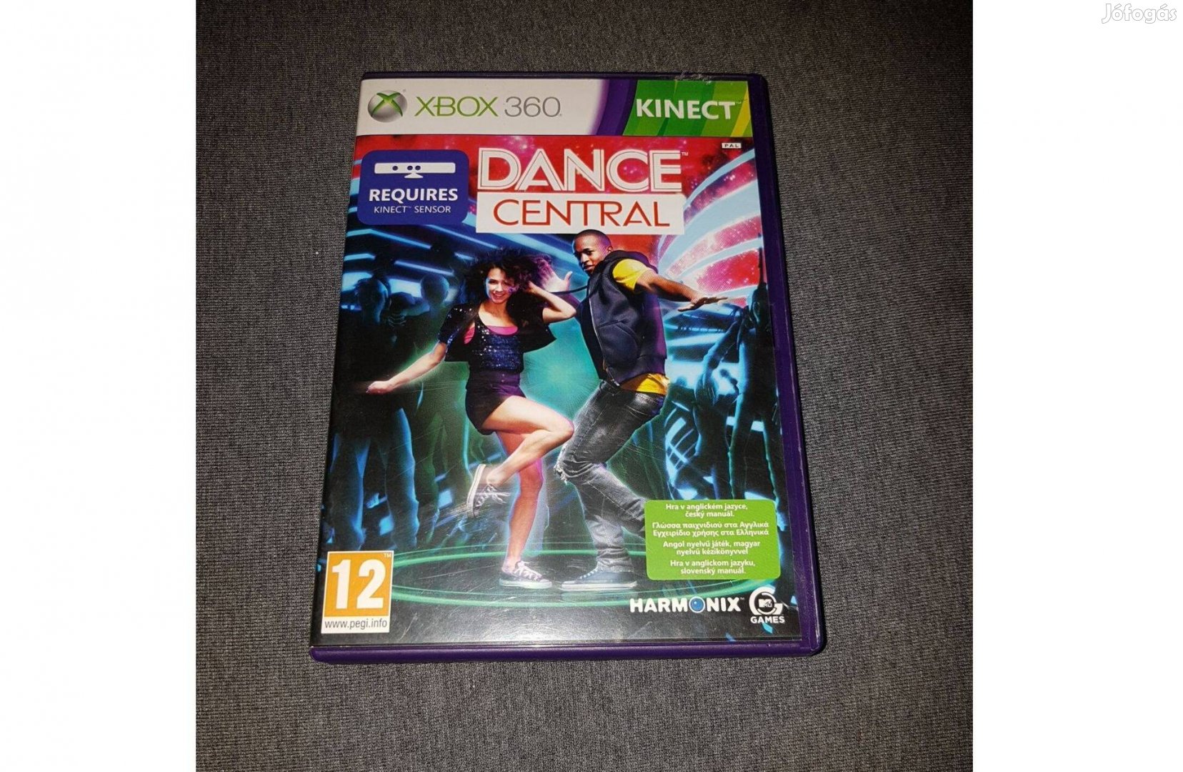 Xbox 360 dance central játék eladó