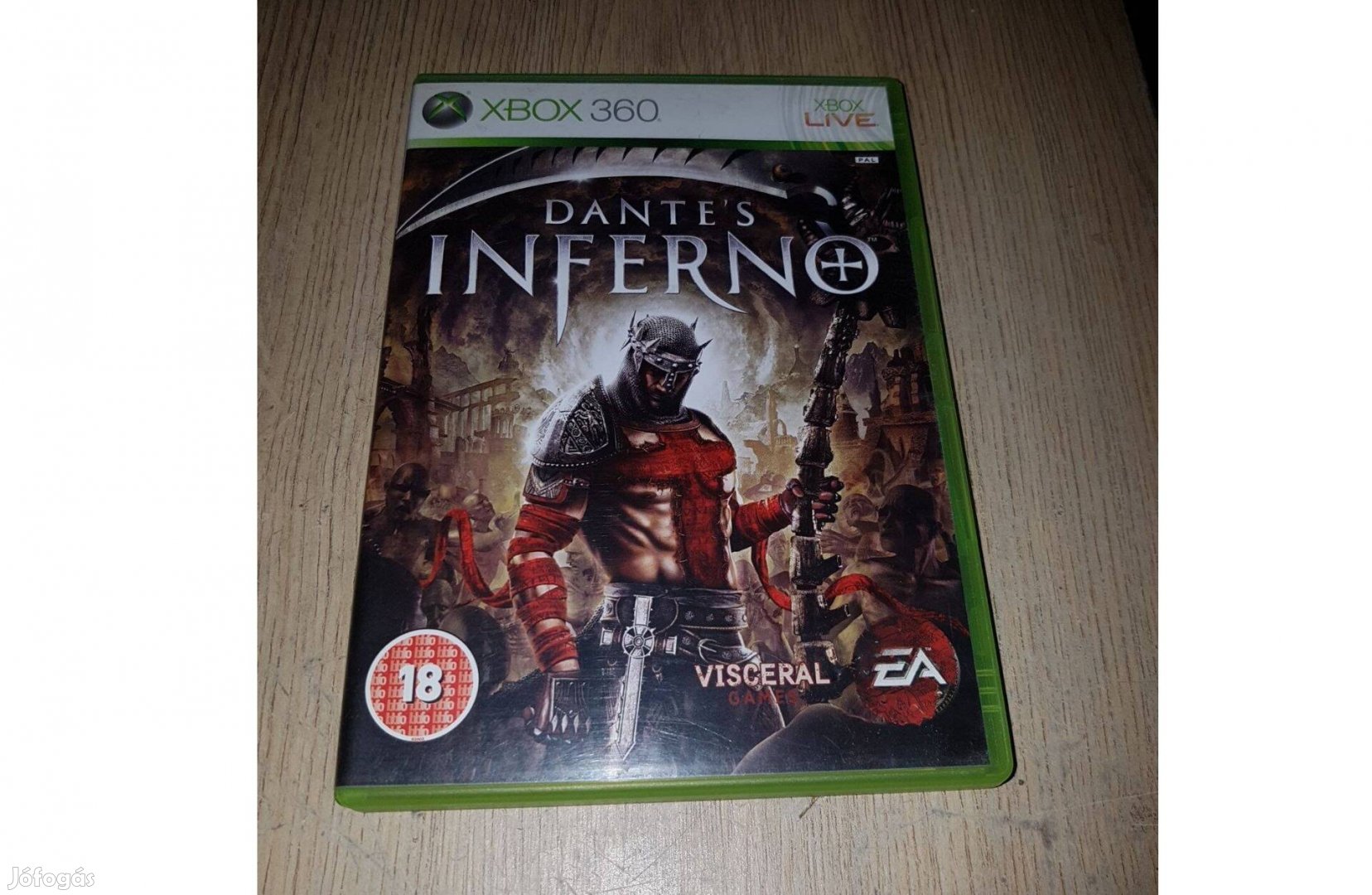 Xbox 360 dante's inferno játék eladó