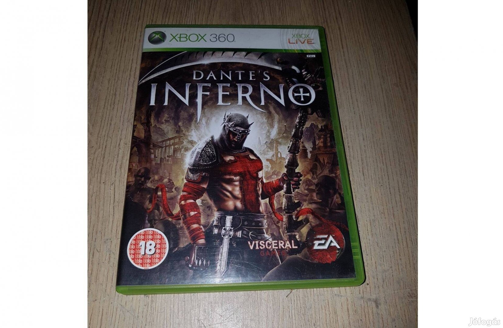 Xbox 360 dante's inferno játék eladó