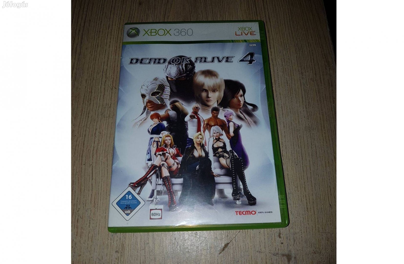 Xbox 360 dead or alive 4 eladó