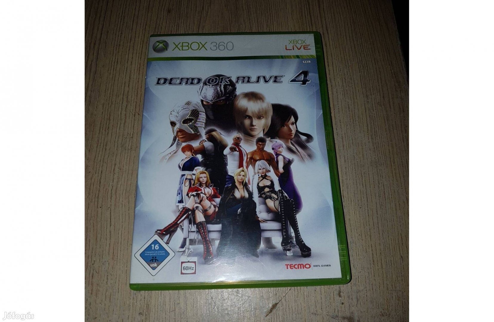 Xbox 360 dead or alive 4 játék eladó