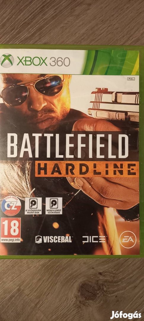 Xbox 360 eredeti jatek Battlefield Hardline