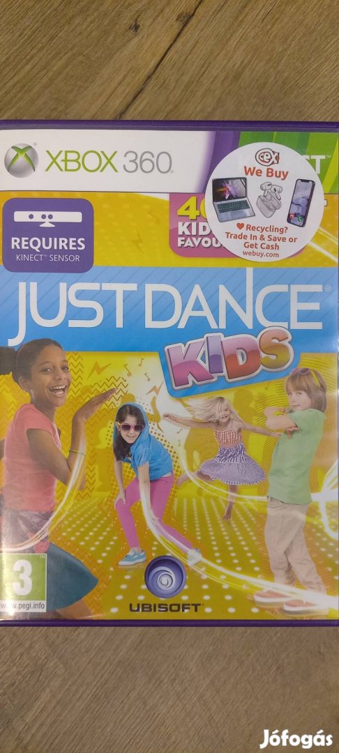 Xbox 360 eredeti lemez Just Dance Kids xbox360