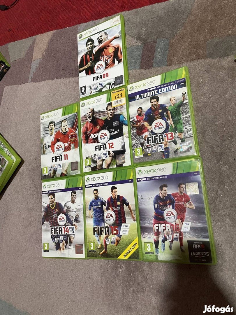 Xbox 360 fifa 09 11 12 13 14 15 16