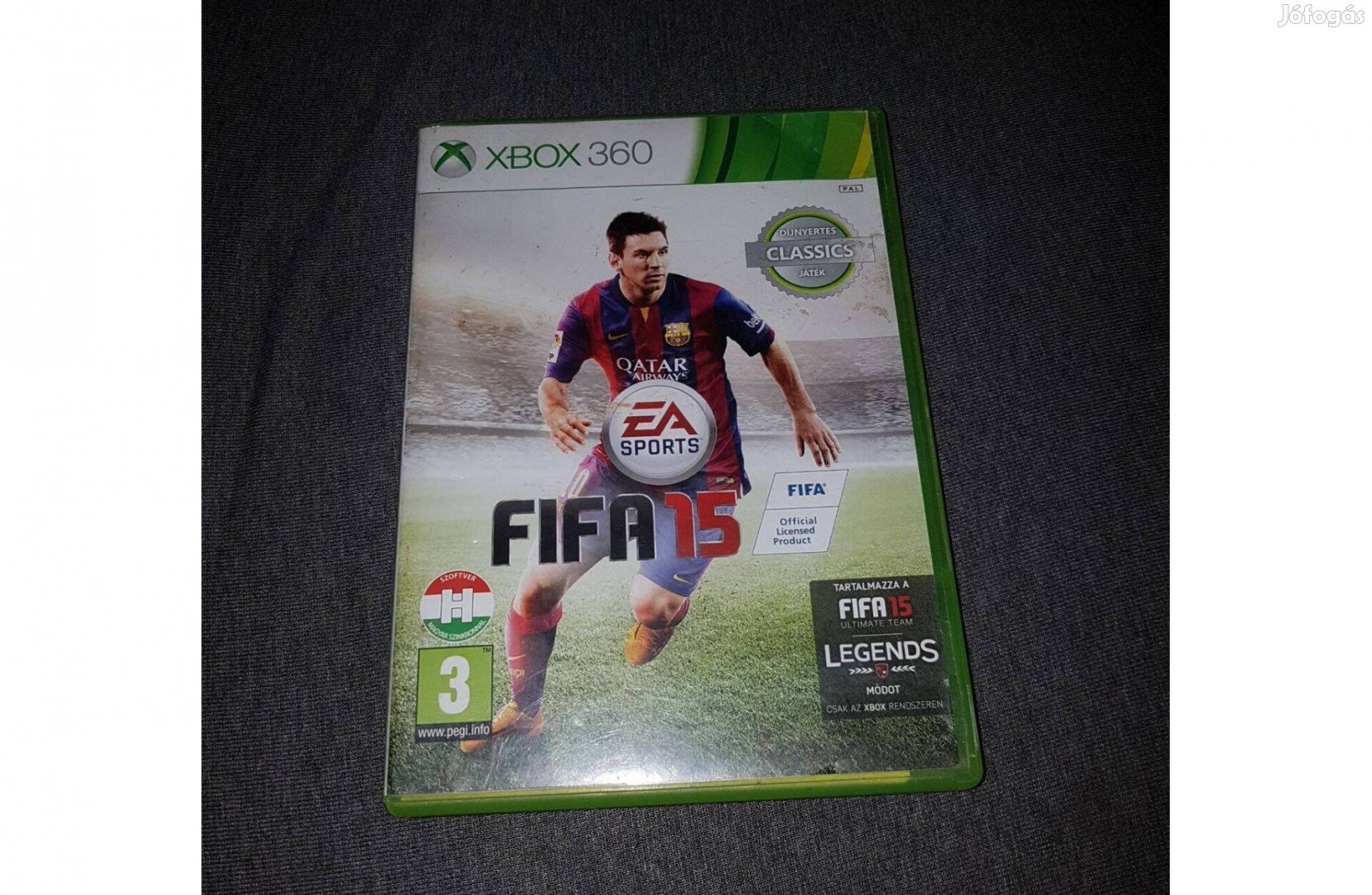 Xbox 360 fifa 15 játék eladó