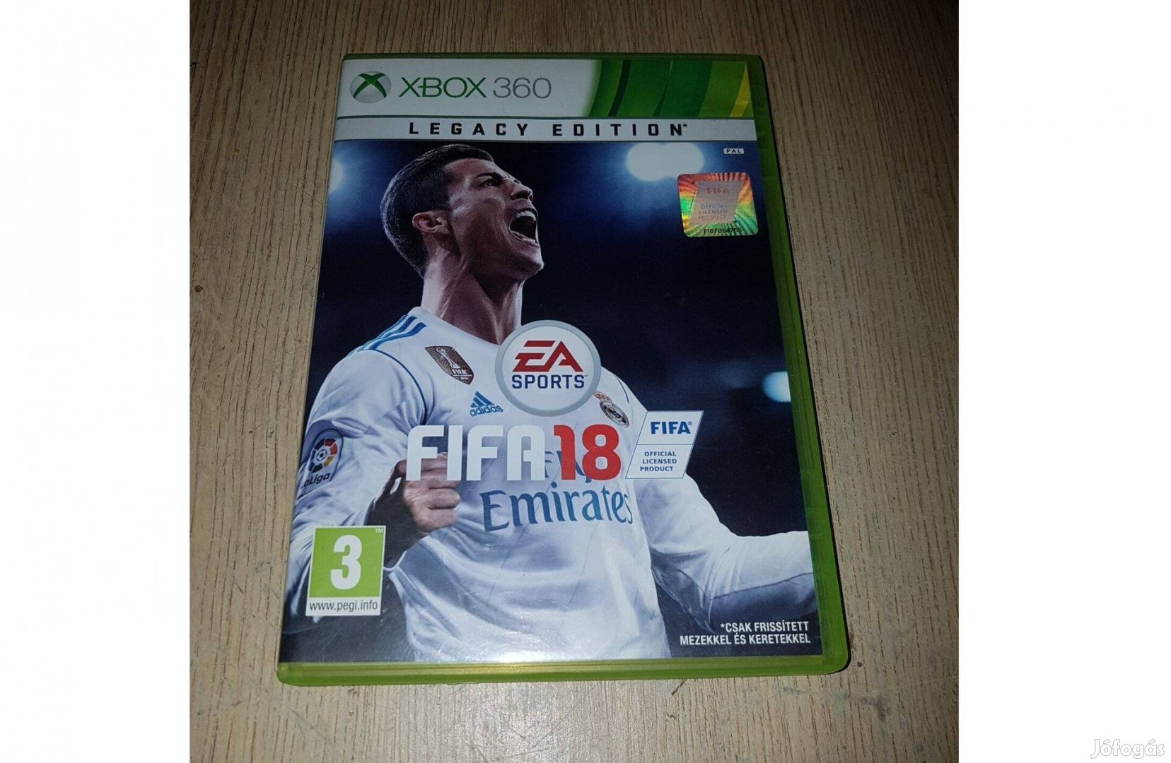 Xbox 360 fifa 18 eladó