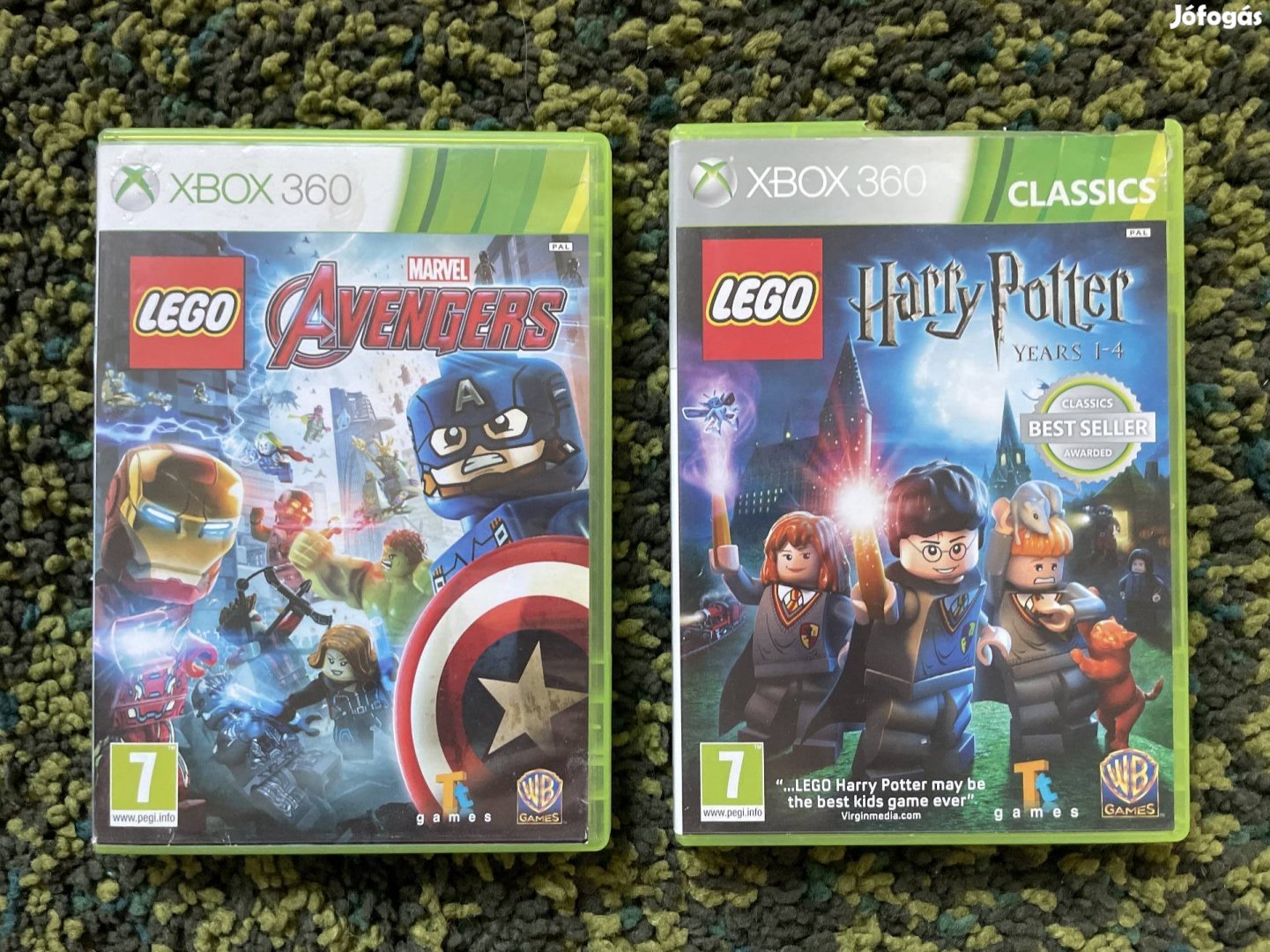 Xbox 360 hasznalt jatekok; Lego Harry Potter es Lego Avangers