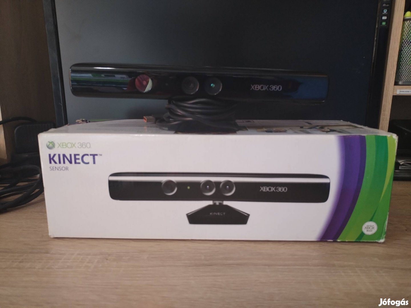 Xbox 360 hoz kamera dobozában 