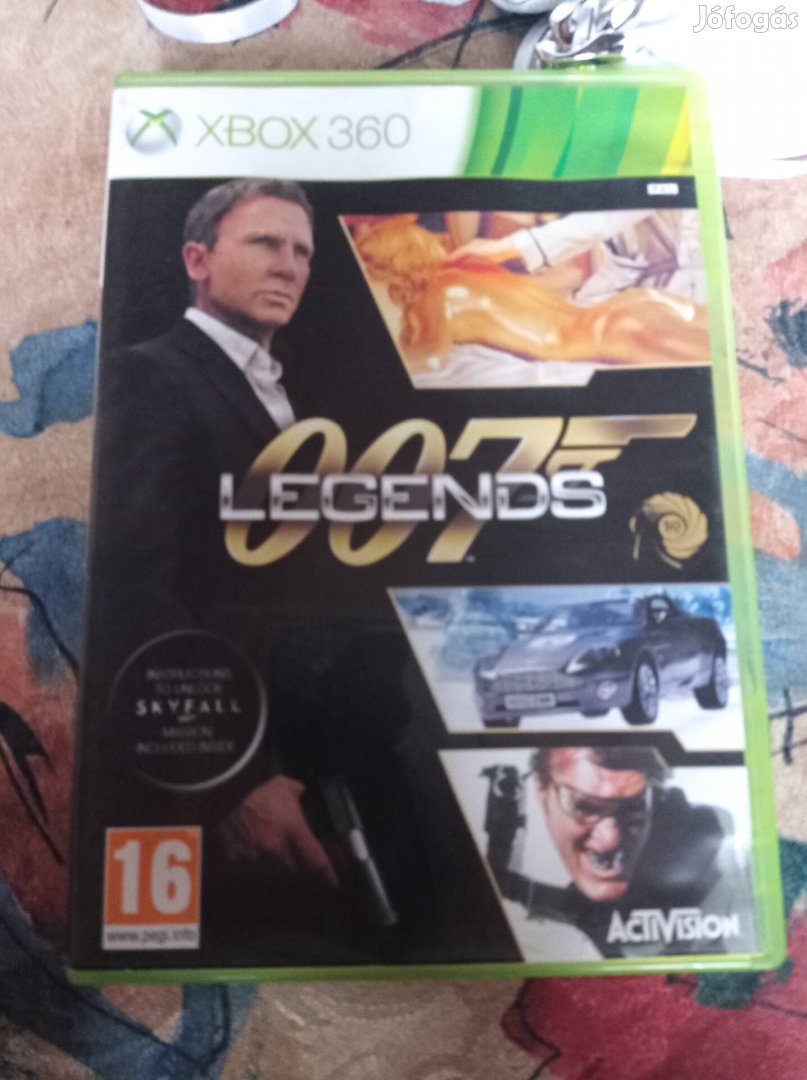 Xbox 360 james bond 007 legends játek.