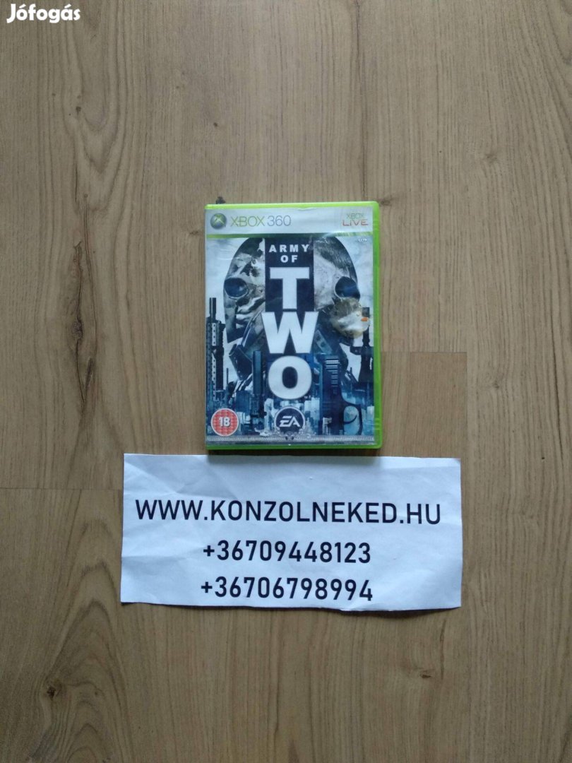 Xbox 360 játék Army of Two Xbox One Kompatibilis