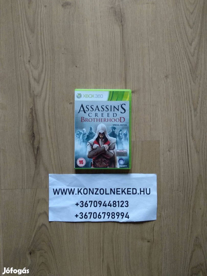 Xbox 360 játék Assassin's Creed Brotherhood Xbox One Kompatibilis