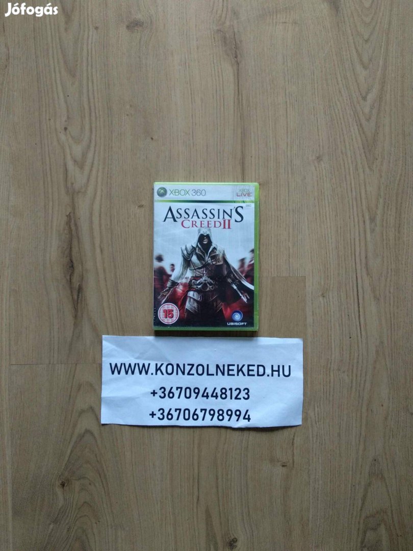 Xbox 360 játék Assassin's Creed II Xbox One Kompatibilis