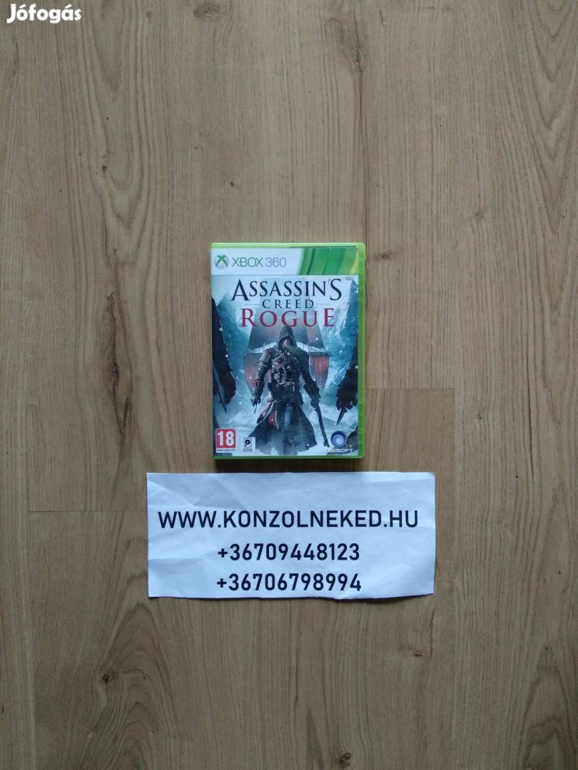 Xbox 360 játék Assassin's Creed Rogue Xbox One Kompatibilis