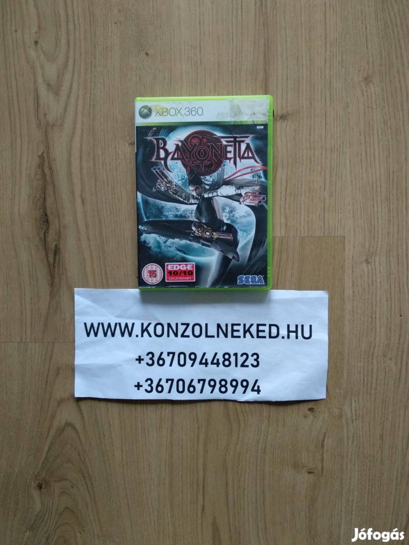 Xbox 360 játék Bayonetta Xbox One Kompatibilis