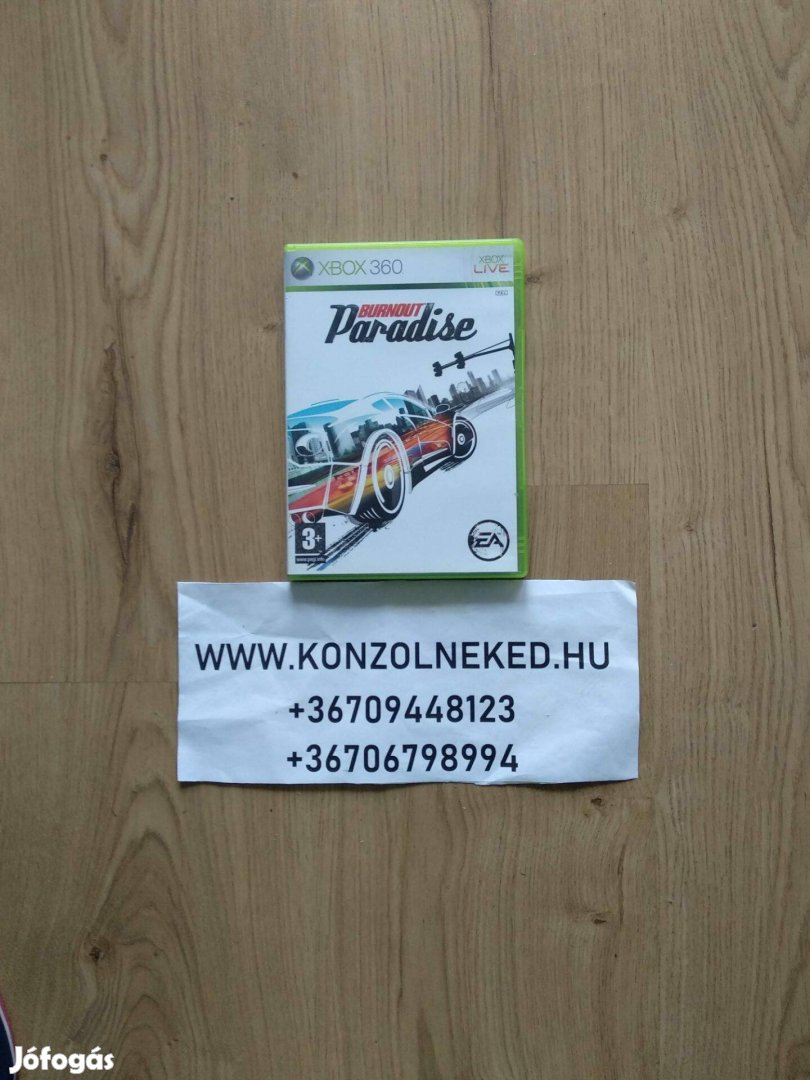 Xbox 360 játék Burnout Paradise Xbox One Kompatibilis