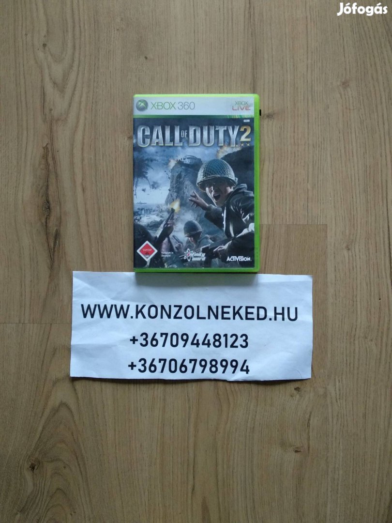 Xbox 360 játék Call of Duty 2 Xbox One Kompatibilis