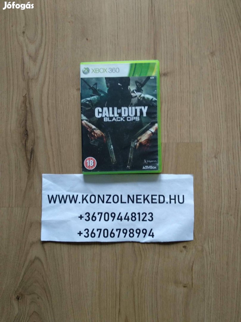 Xbox 360 játék Call of Duty Black Ops Xbox One Kompatibilis