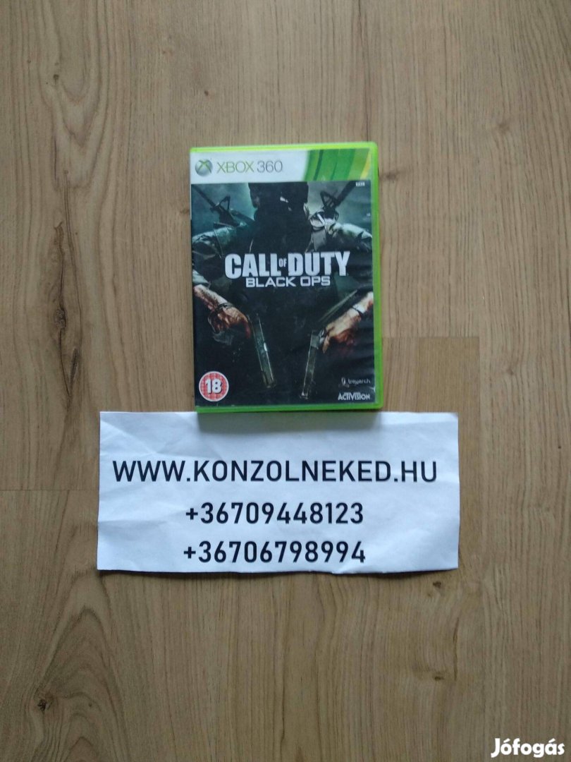 Xbox 360 játék Call of Duty Black Ops Xbox One Kompatibilis