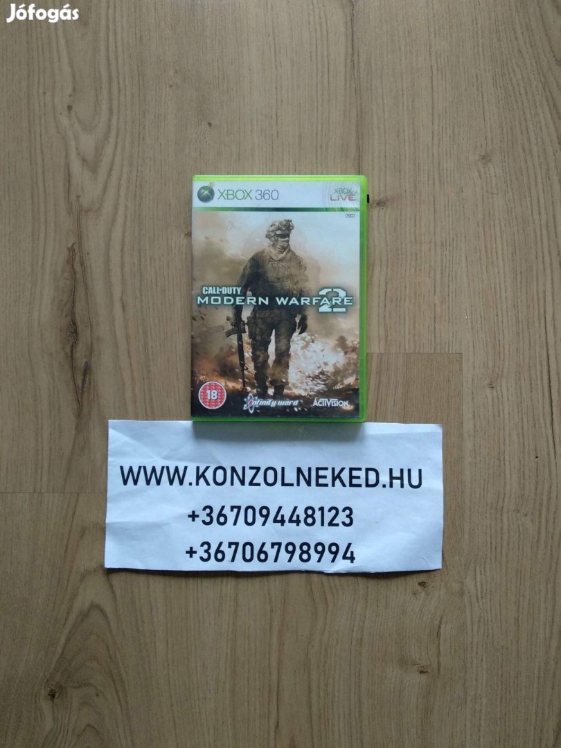 Xbox 360 játék Call of Duty Modern Warfare 2 Xbox One Kompatibilis