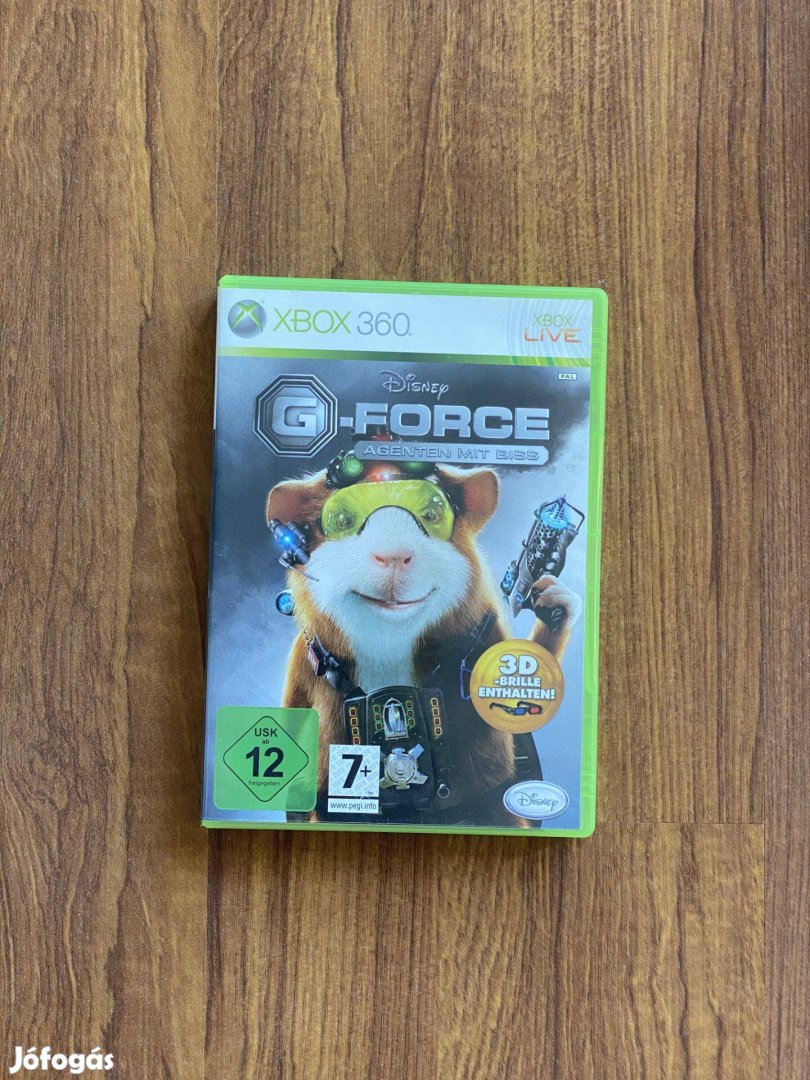 Xbox 360 játék Disney G-Force (Rágcsávók)