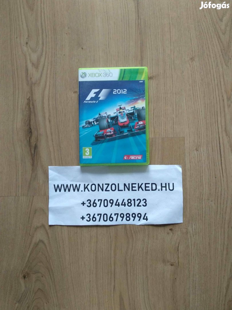 Xbox 360 játék F1 2012