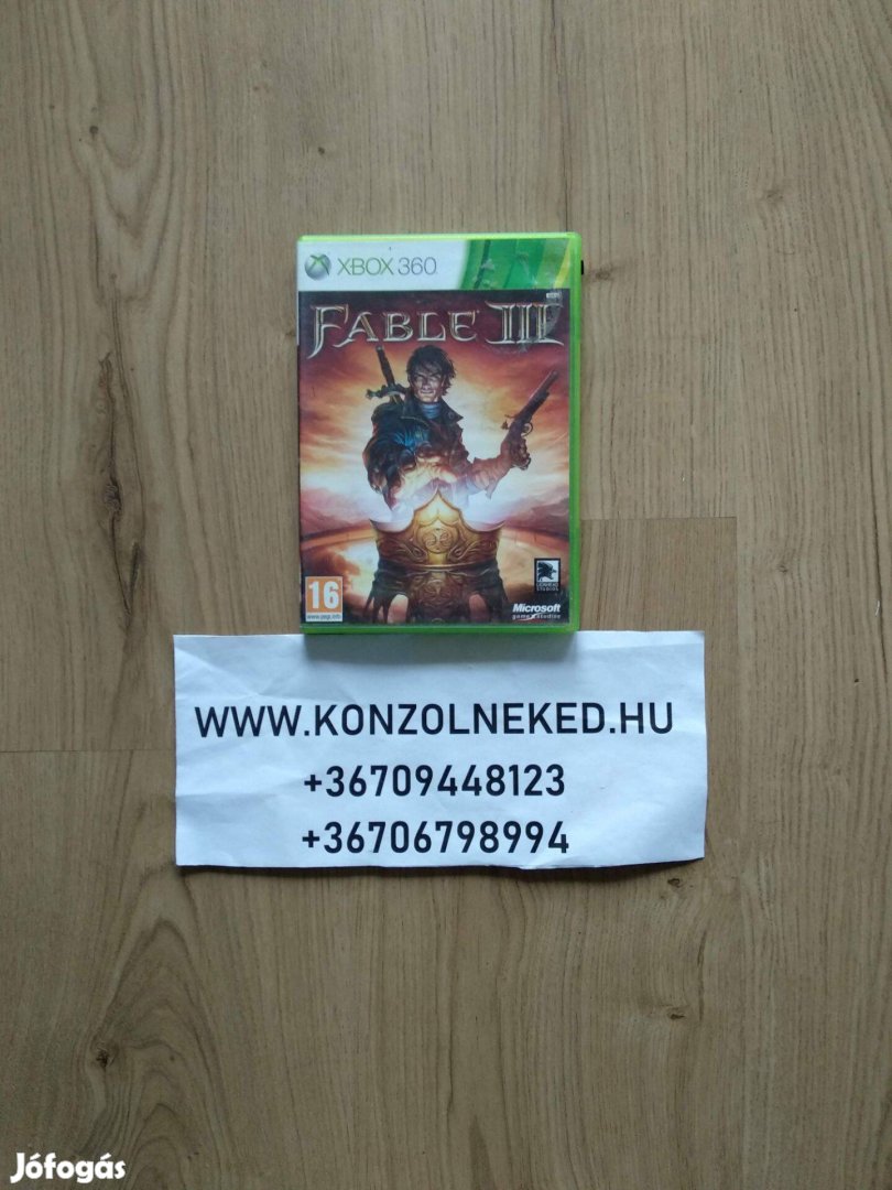 Xbox 360 játék Fable III (3) Xbox One Kompatibilis