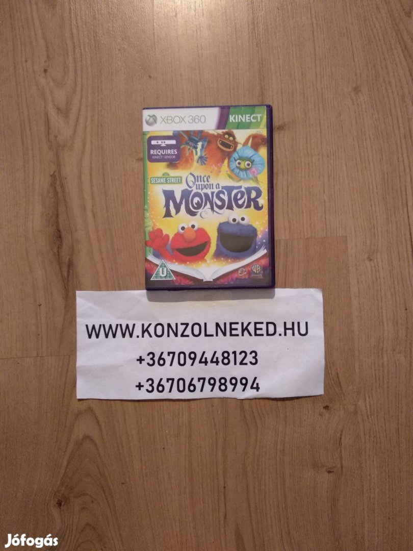 Xbox 360 játék Kinect Sesame Street Once Upon a Monster