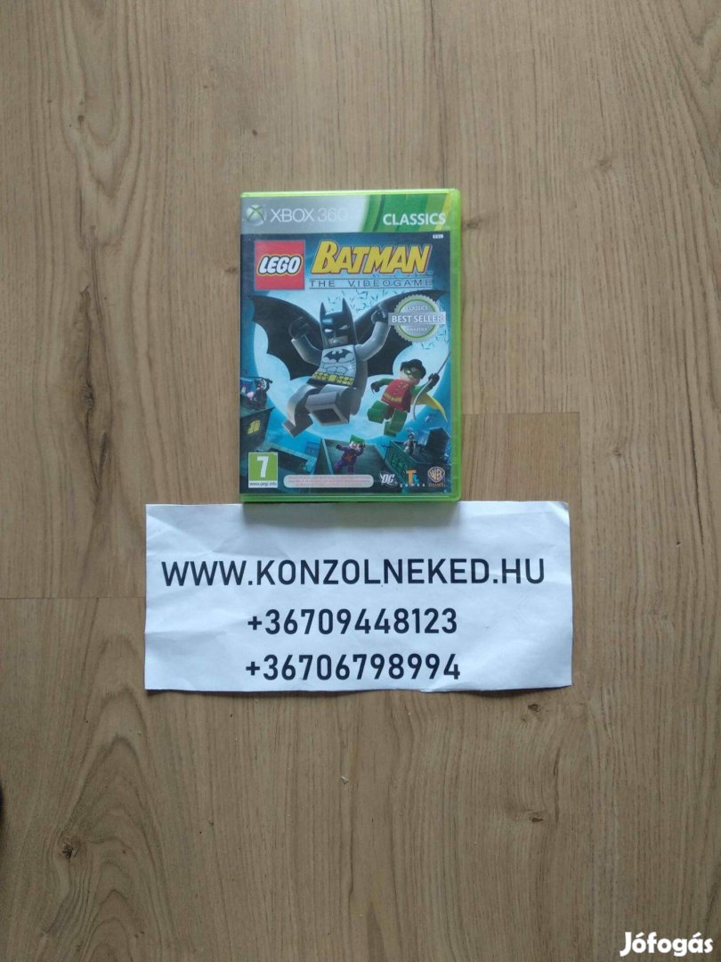 Xbox 360 játék LEGO Batman The Videogame Xbox One Kompatibilis