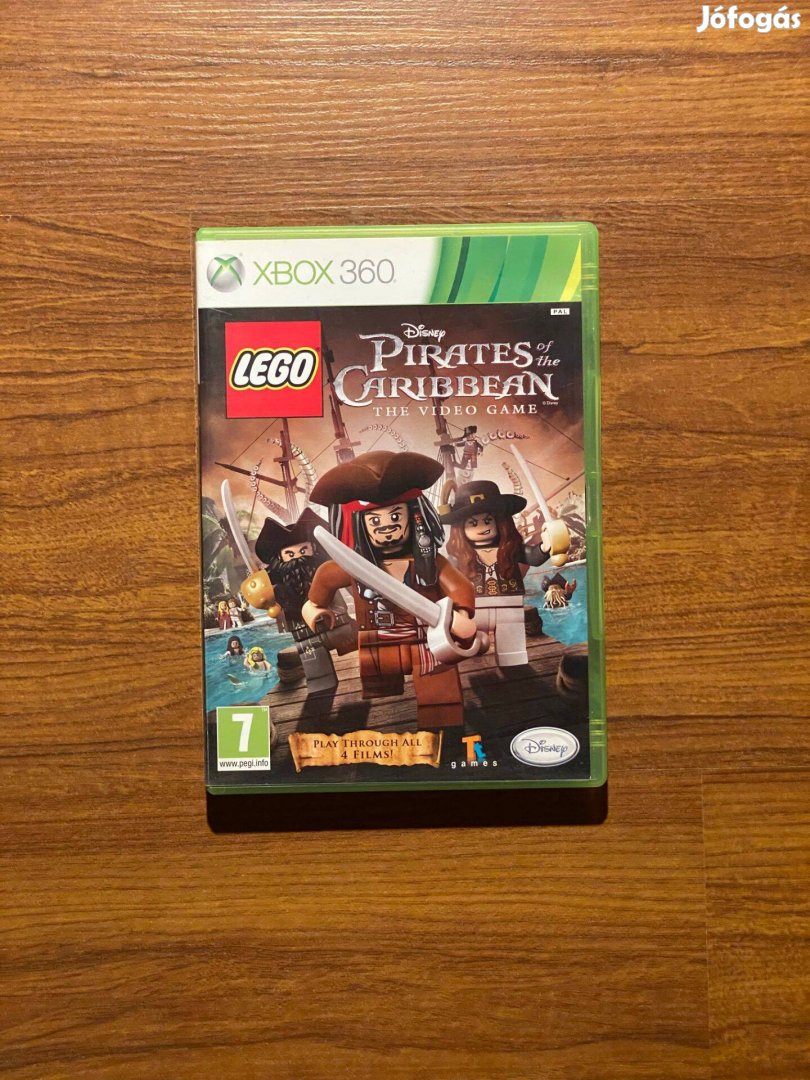 Xbox 360 játék LEGO Disney Pirates of the Caribbean Xbox One Kompatibi