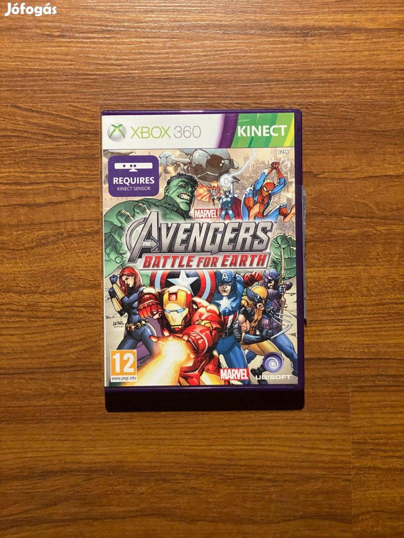 Xbox 360 játék Marvel Avengers Battle for Earth