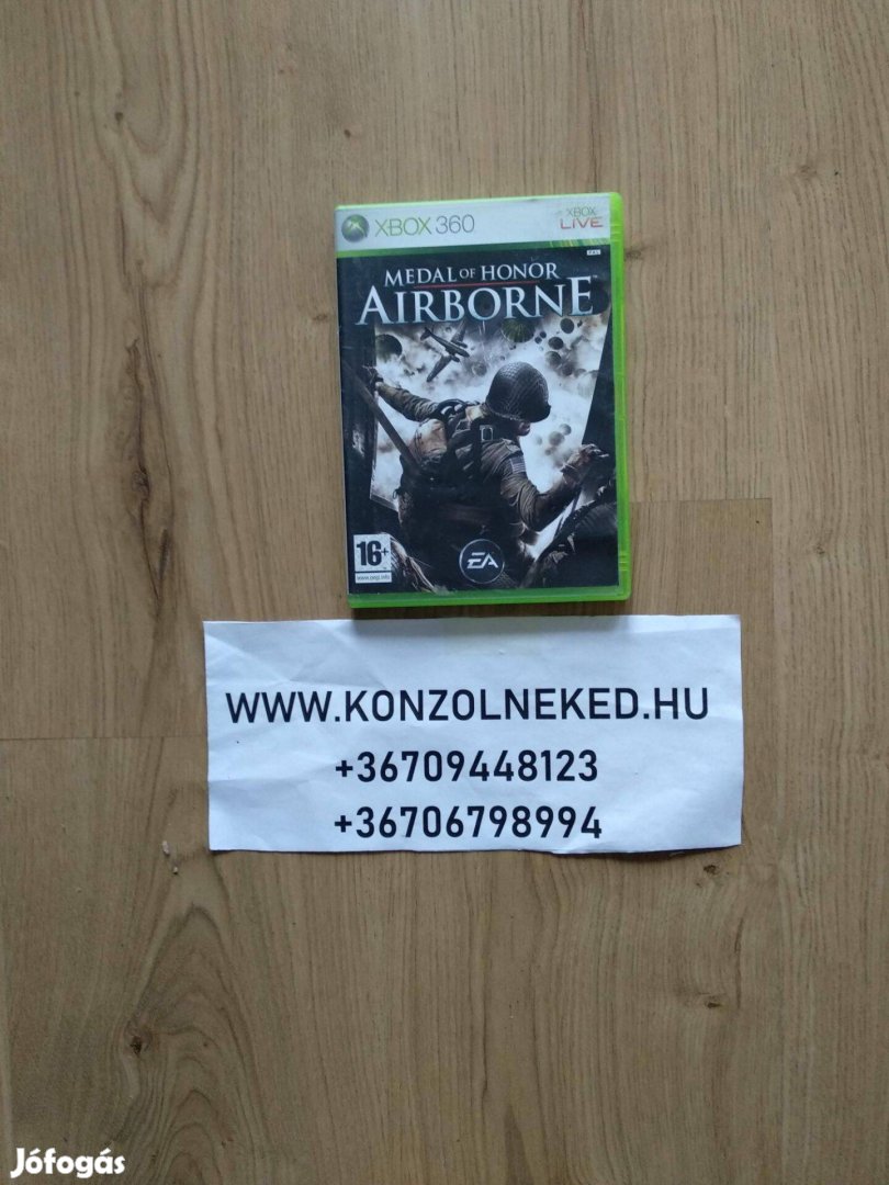 Xbox 360 játék Medal of Honor Airborne Xbox One Kompatibilis