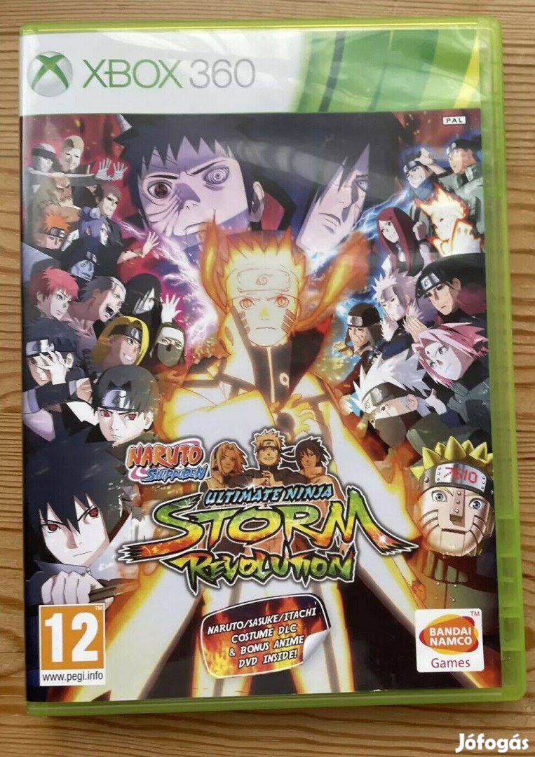 Xbox 360 játék Naruto Shippuden Ultimate Ninja Storm Revolution