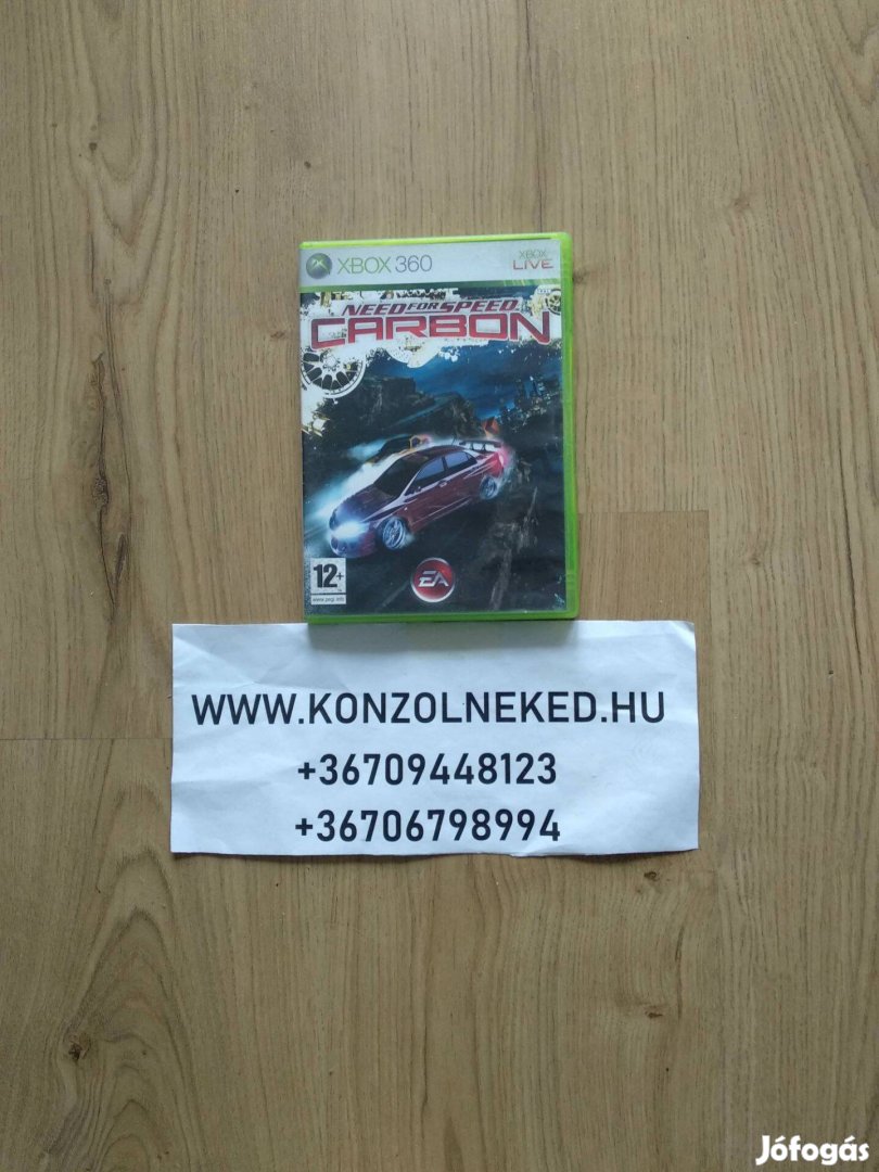 Xbox 360 játék Need for Speed Carbon