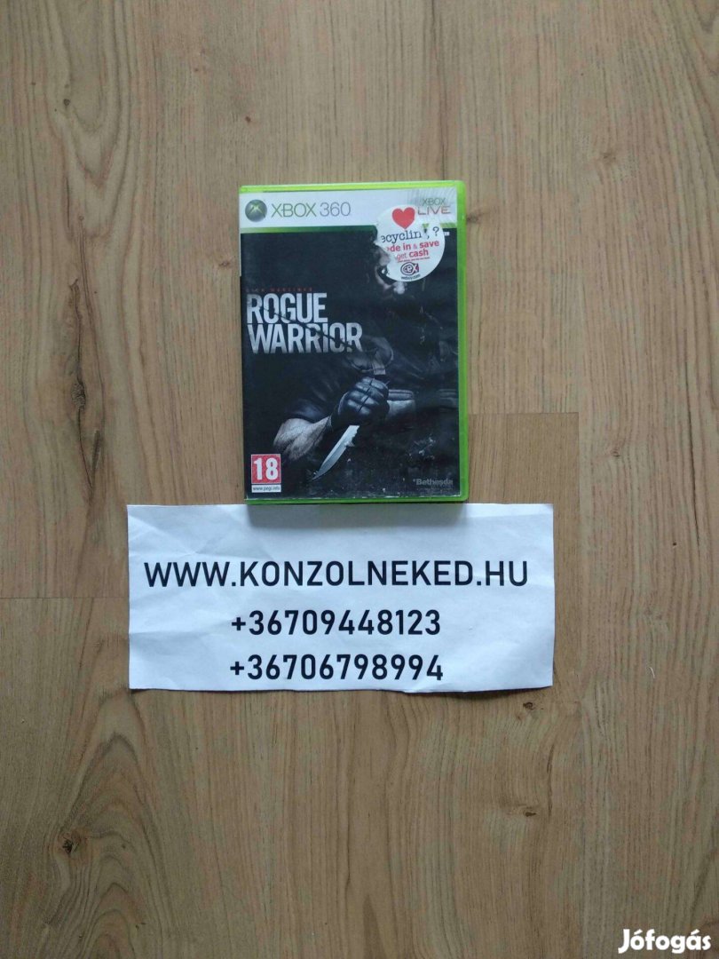 Xbox 360 játék Rogue Warrior