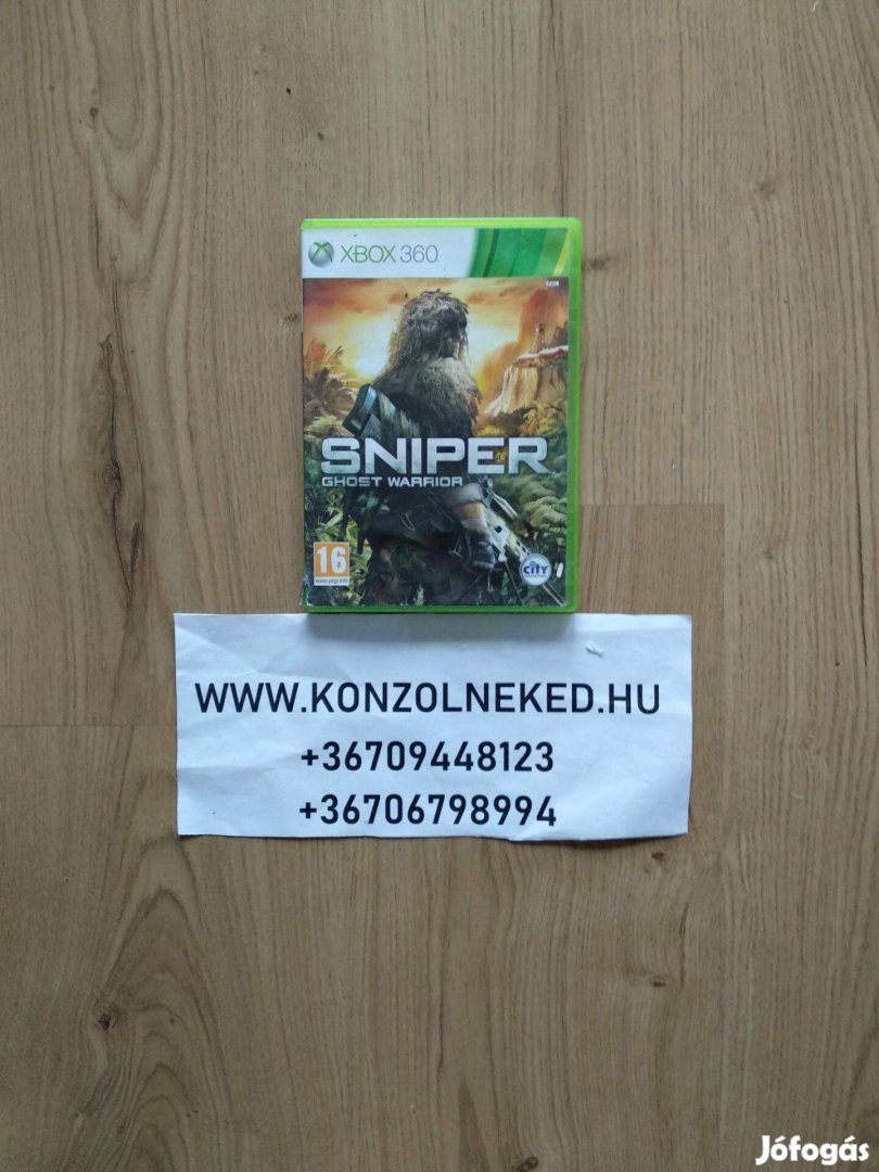 Xbox 360 játék Sniper Ghost Warrior