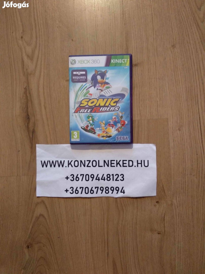 Xbox 360 játék Sonic Free Riders